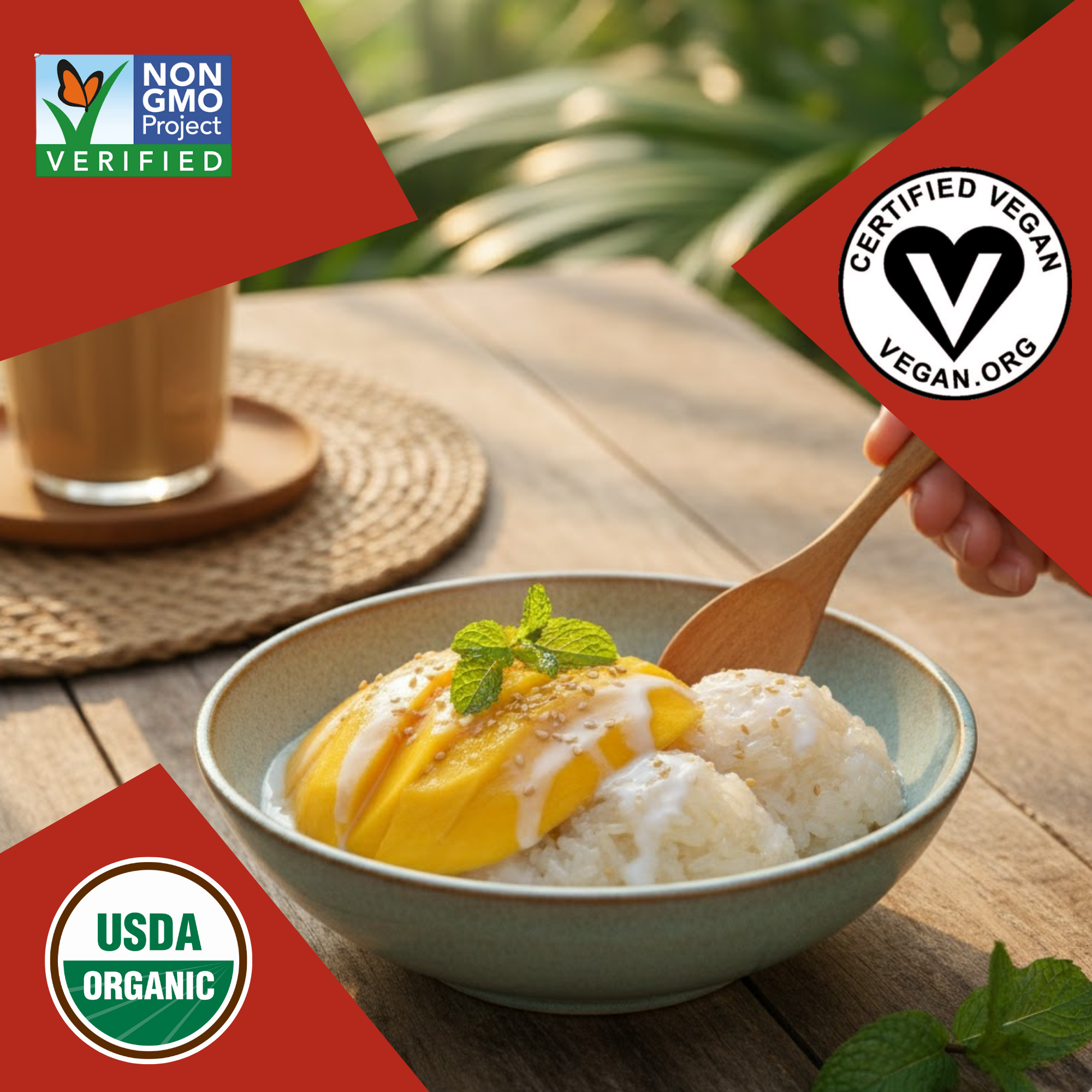 Sweet Coconut Sticky Rice