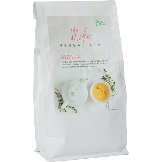 Miko Herbal Detox Tea - 10 Day Detox - 7.05oz - Relieves Stress and Promote Detoxification